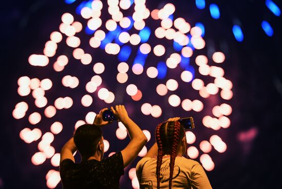 Russia Fireworks Festival