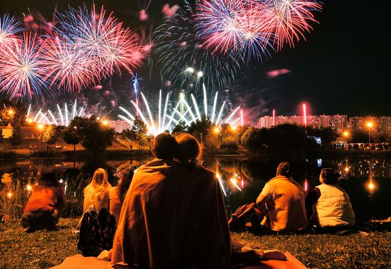 Russia Fireworks Festival