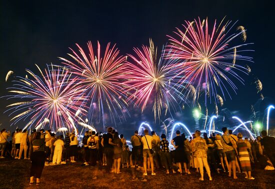 Russia Fireworks Festival