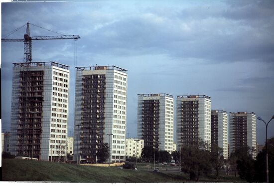Residential construction in Moscow