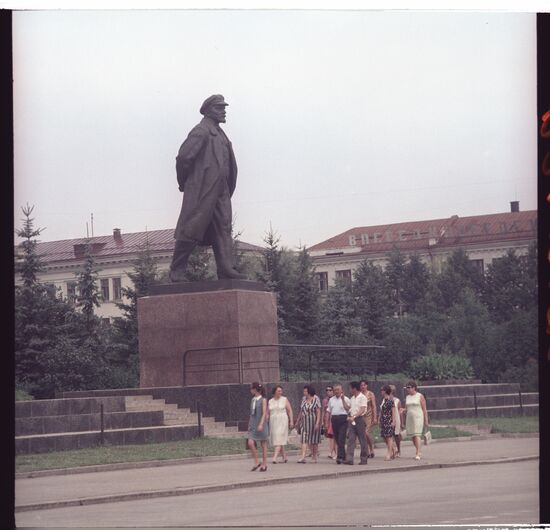 Monument to Vladimir Lenin in Cheboksary