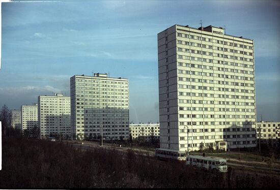 Residential construction in Moscow