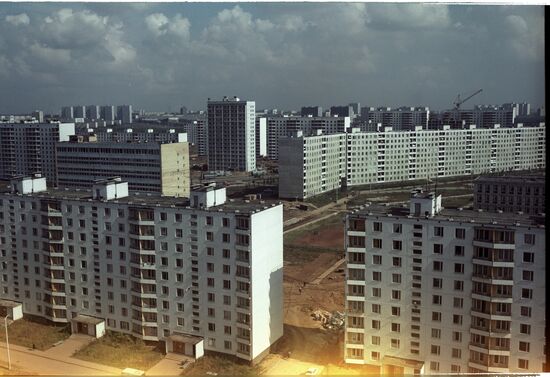 Residential construction in Moscow