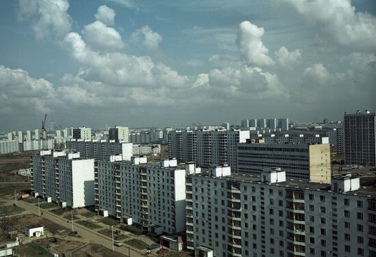 Residential construction in Moscow