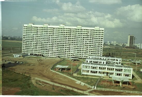 Residential construction in Moscow