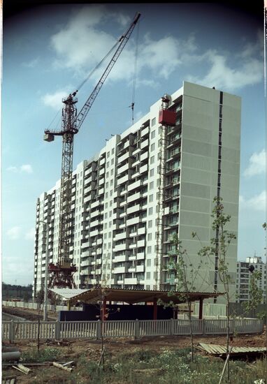 Residential construction in Moscow