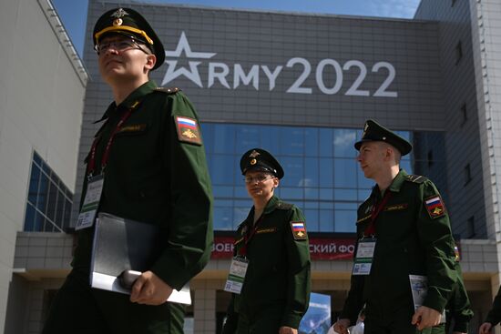 Russia Army Forum Opening