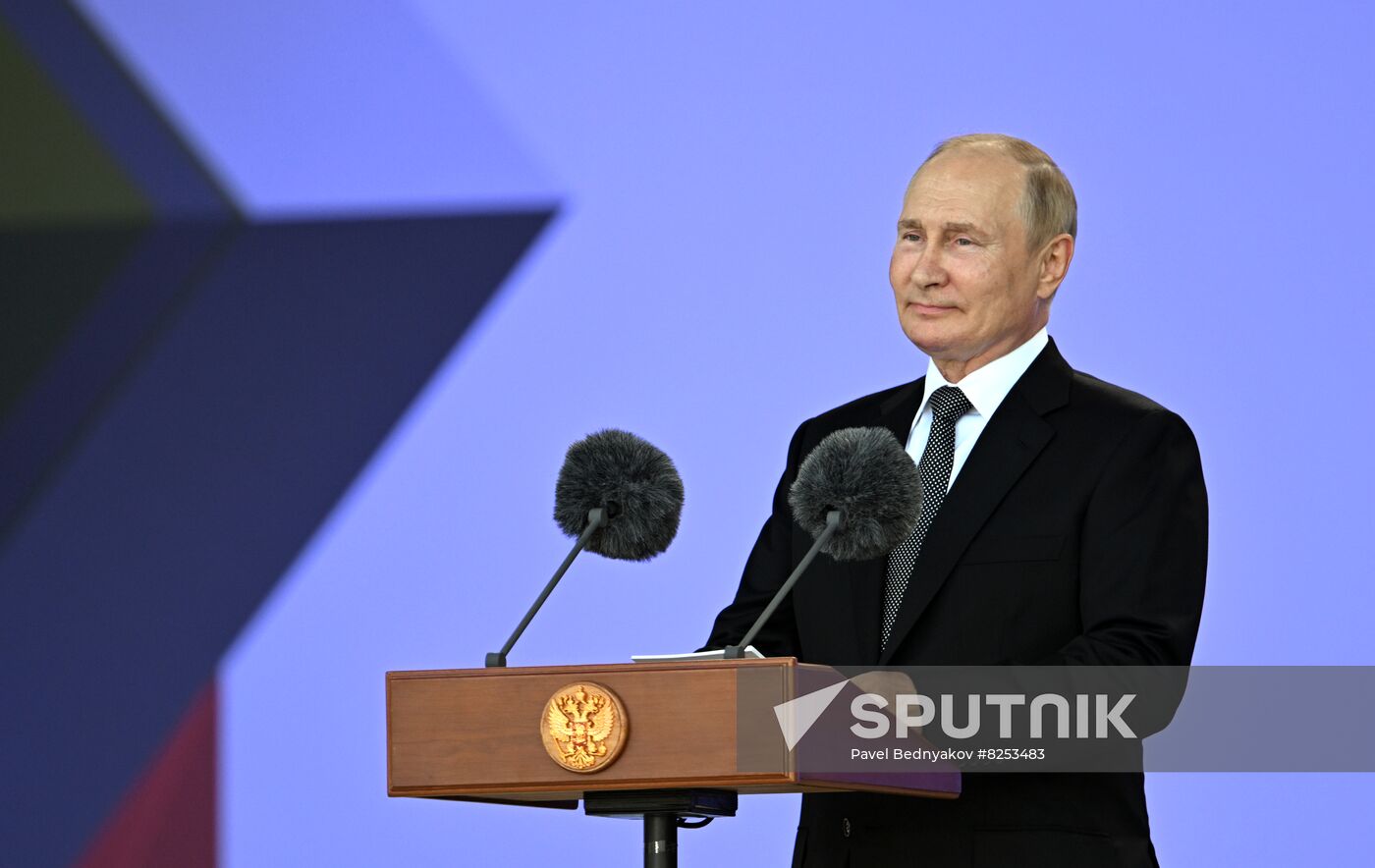 Russia Putin Army Forum Opening
