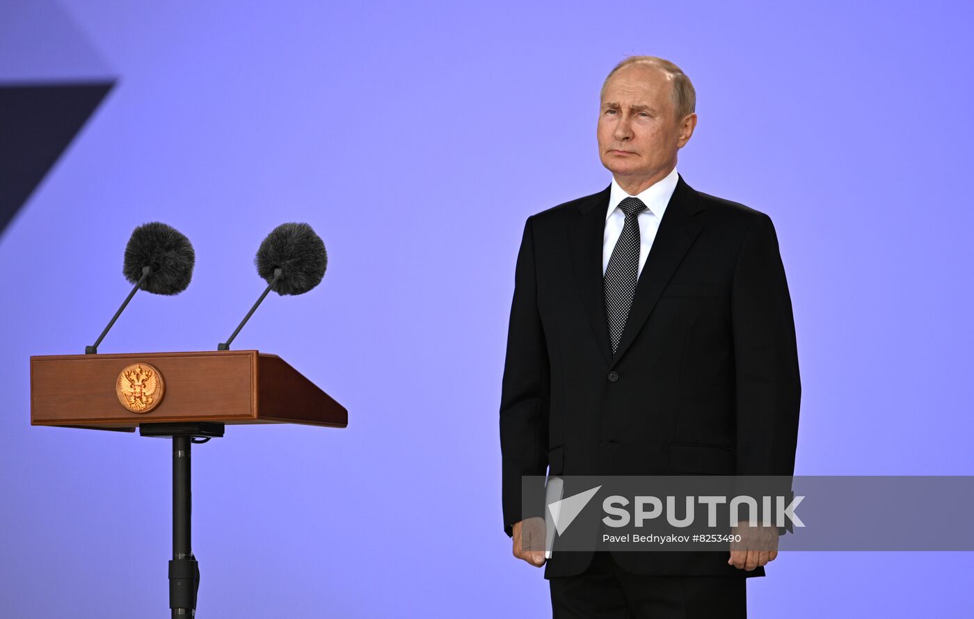 Russia Putin Army Forum Opening