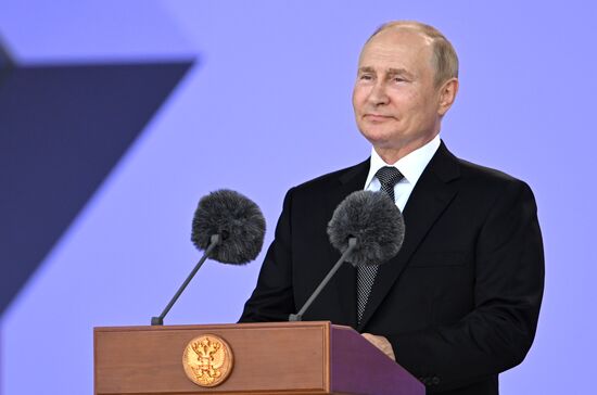 Russia Putin Army Forum Opening
