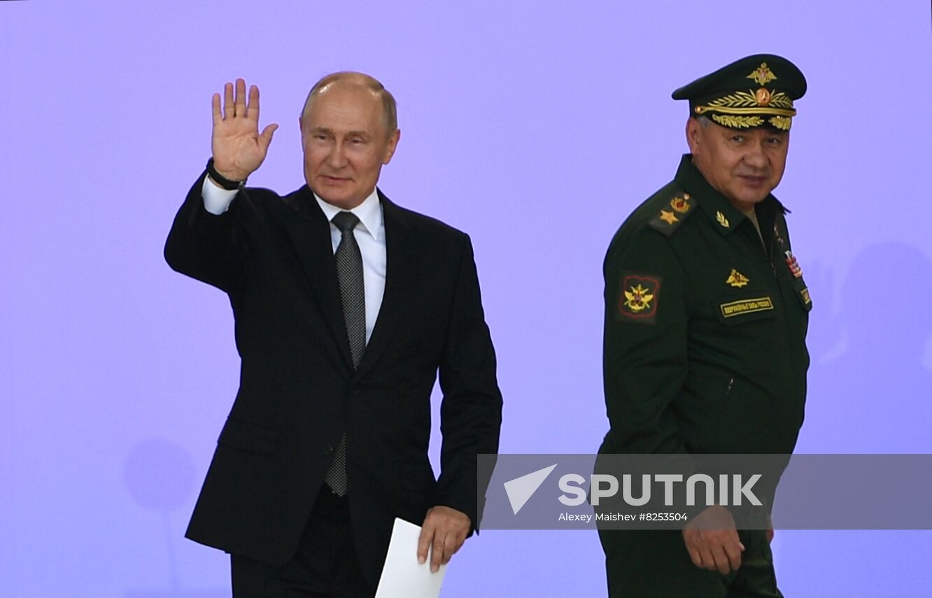 Russia Putin Army Forum Opening