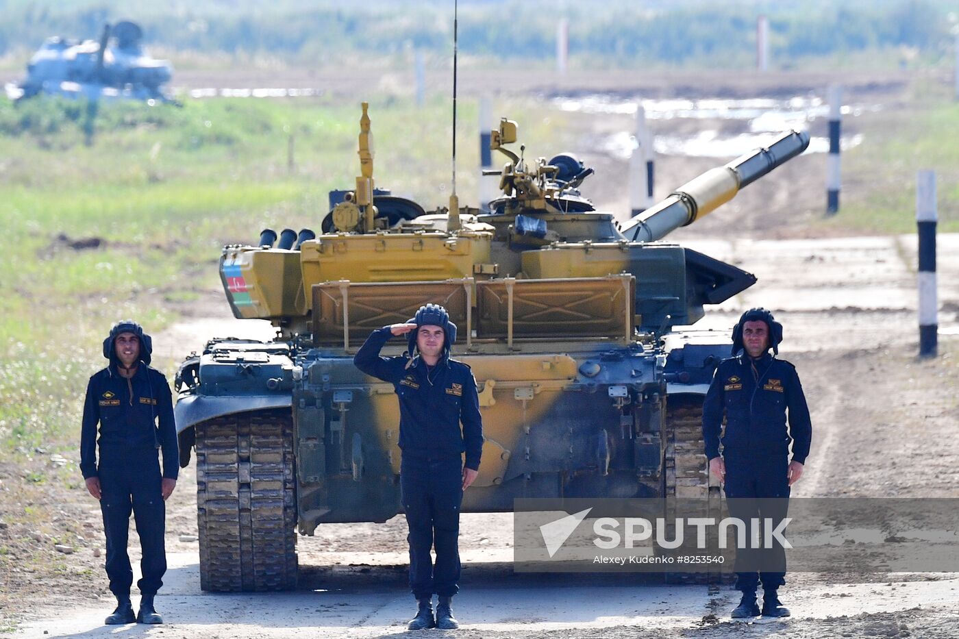 Russia Army Games Tank Biathlon