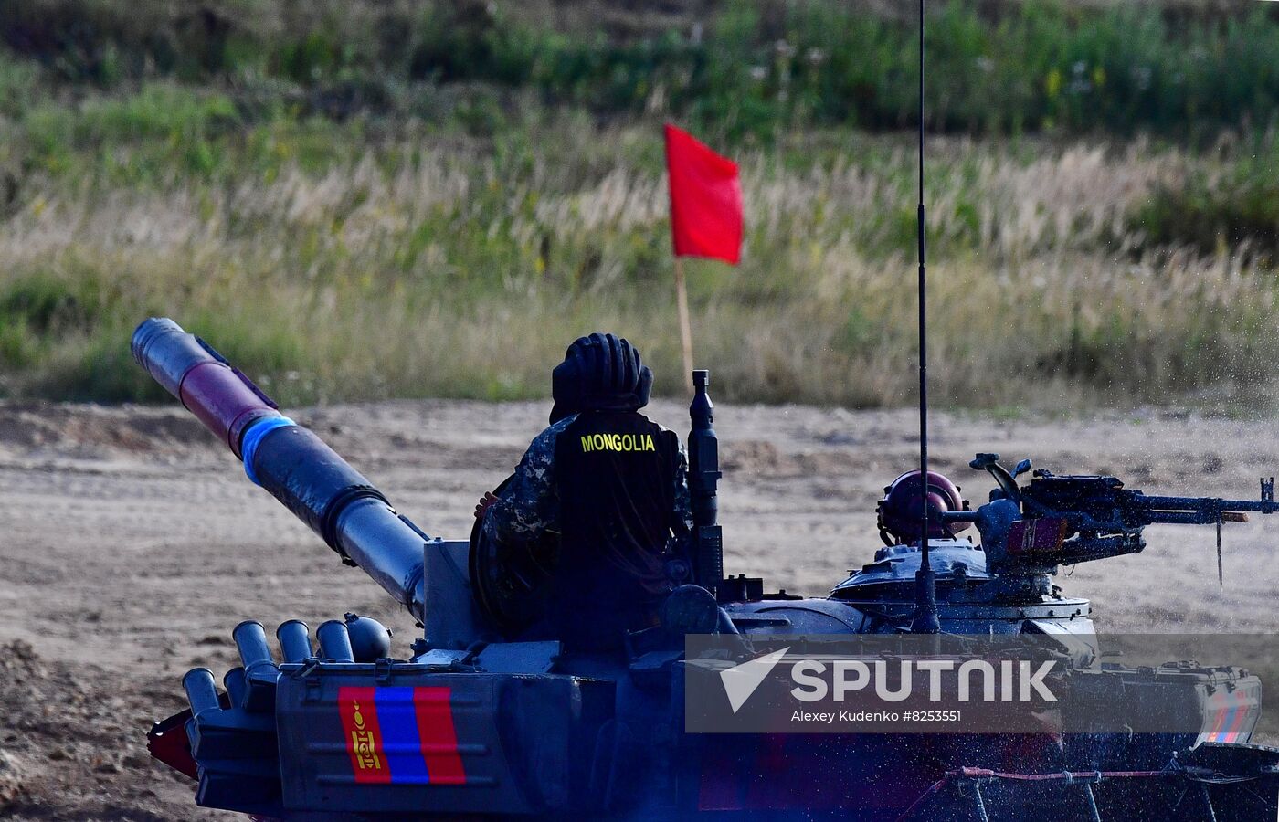 Russia Army Games Tank Biathlon