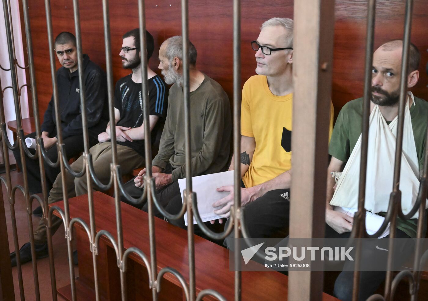 DPR Russia Ukraine Military Operation Mercenarism Trial