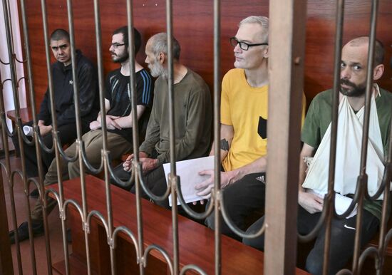 DPR Russia Ukraine Military Operation Mercenarism Trial