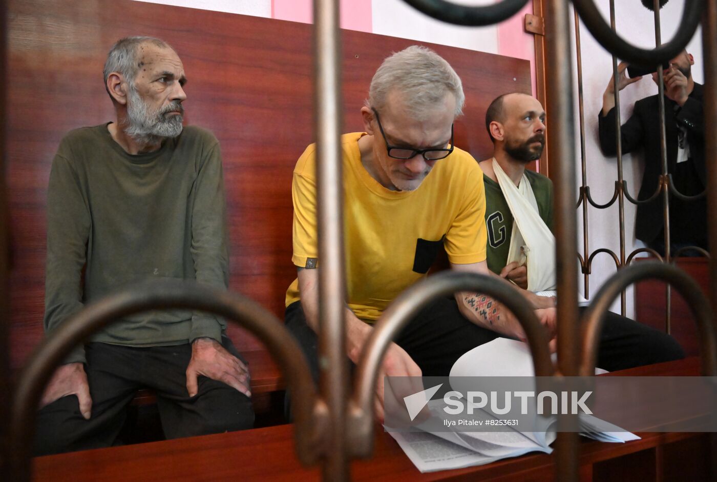 DPR Russia Ukraine Military Operation Mercenarism Trial