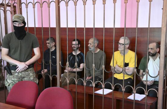 DPR Russia Ukraine Military Operation Mercenarism Trial