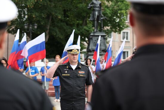 Russia Navy New Anti-Sabotage Boat Transfer