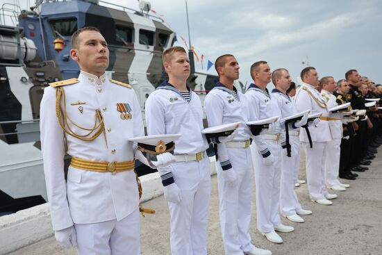Russia Navy New Anti-Sabotage Boat Transfer