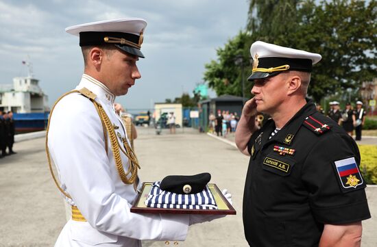 Russia Navy New Anti-Sabotage Boat Transfer