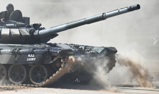 Russia Army Games Tank Biathlon