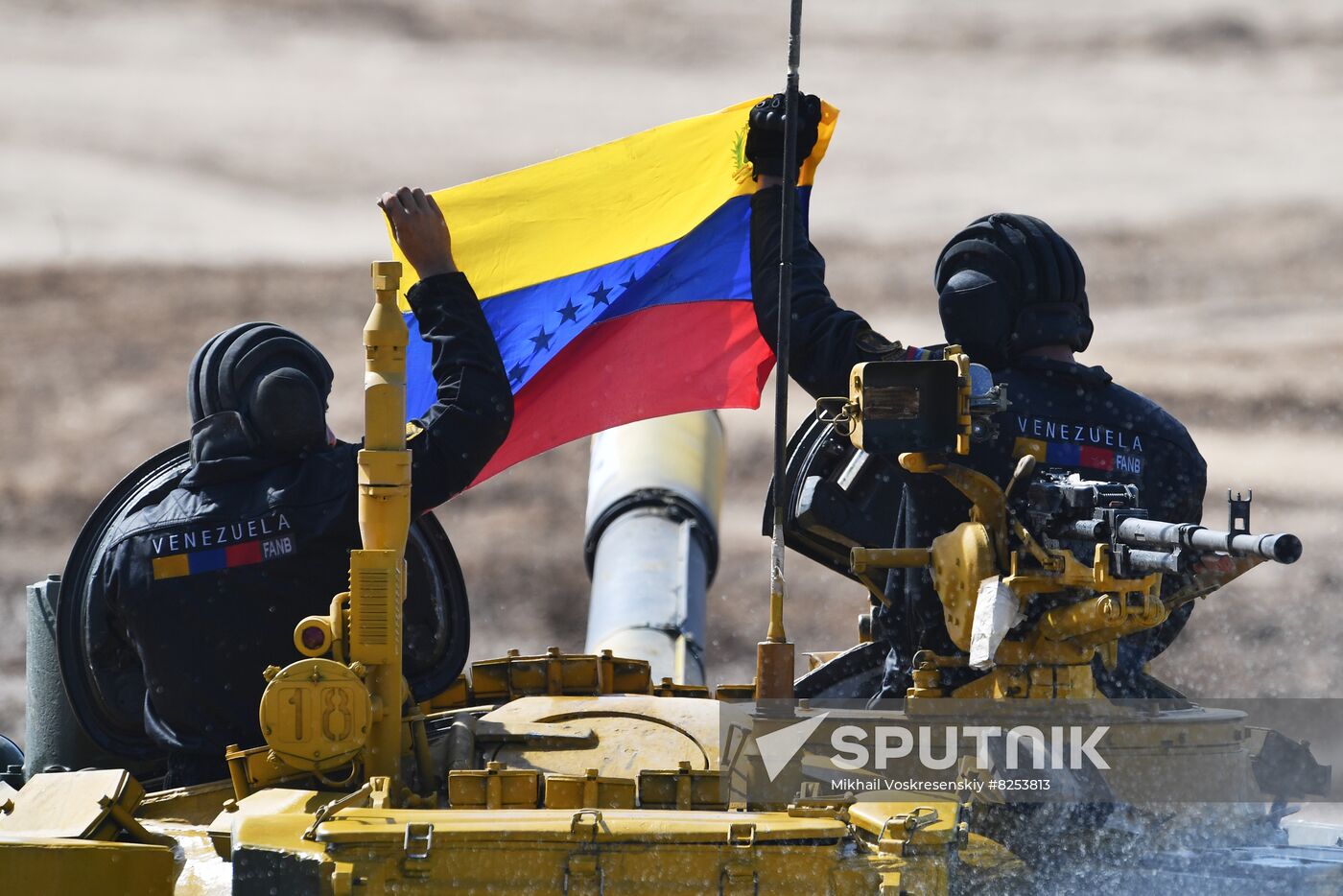 Russia Army Games Tank Biathlon