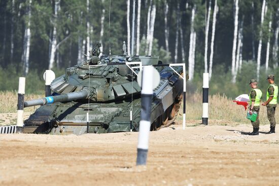 Russia Army Games Tank Biathlon