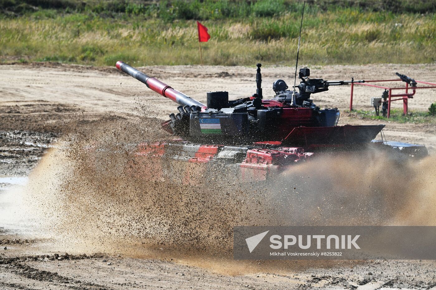 Russia Army Games Tank Biathlon