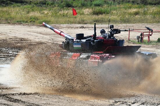 Russia Army Games Tank Biathlon