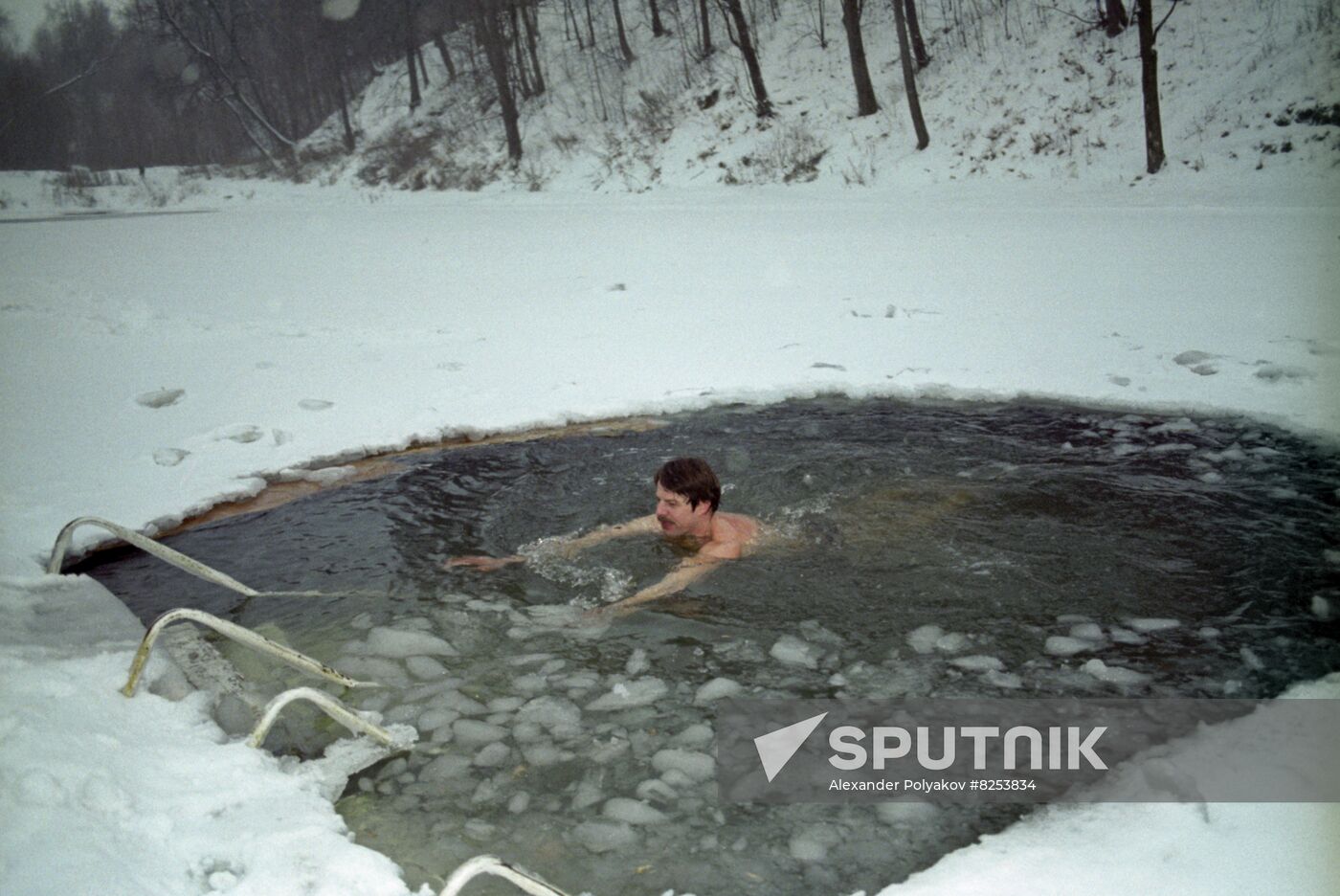 Winter swimming