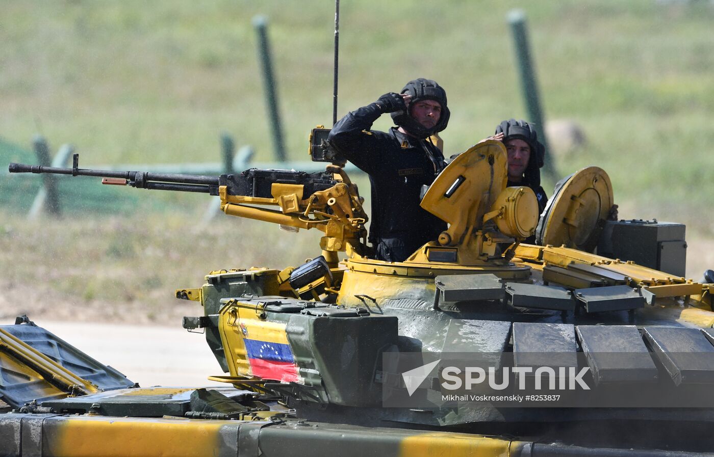 Russia Army Games Tank Biathlon