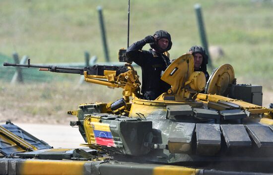 Russia Army Games Tank Biathlon
