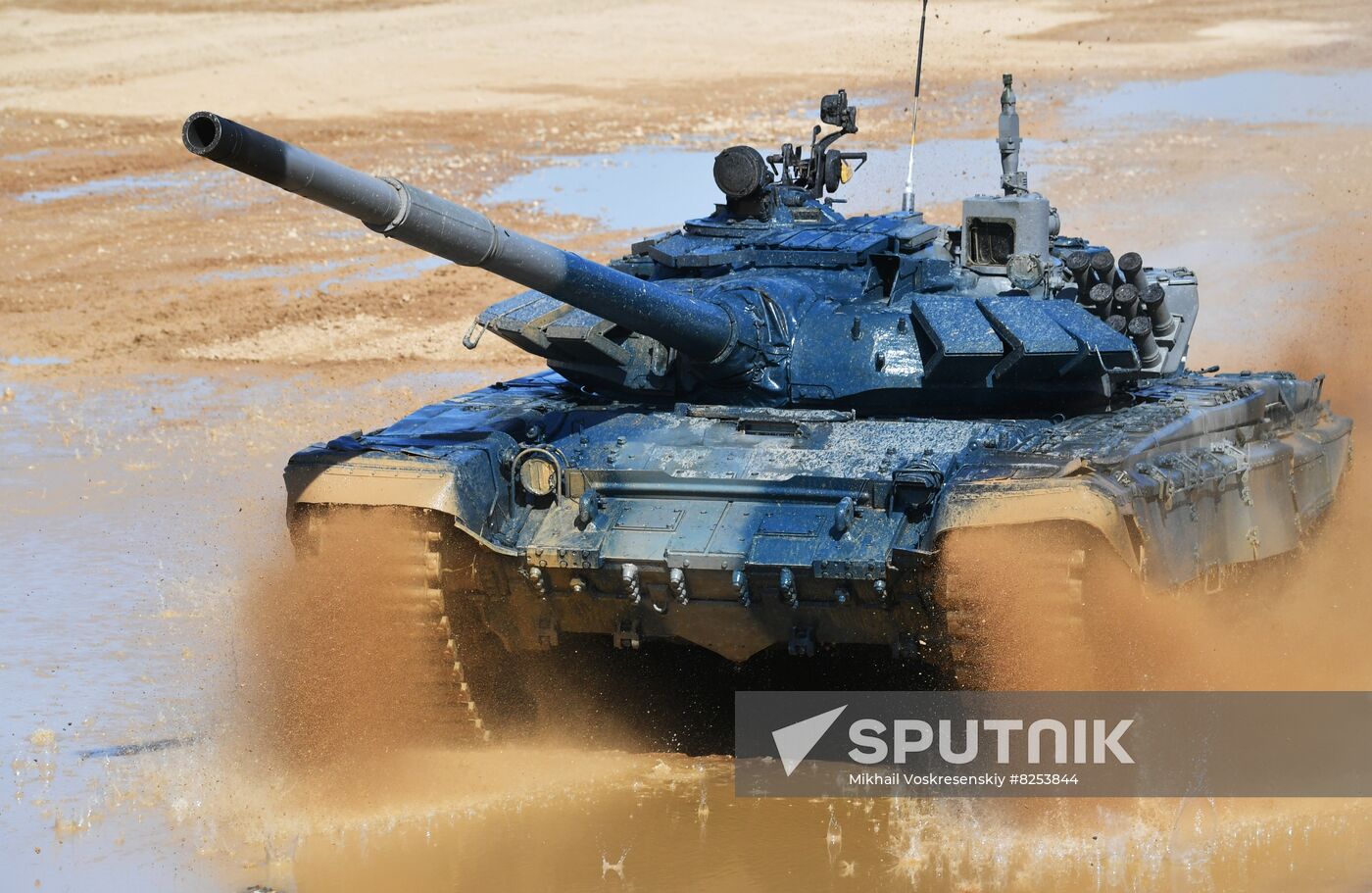 Russia Army Games Tank Biathlon