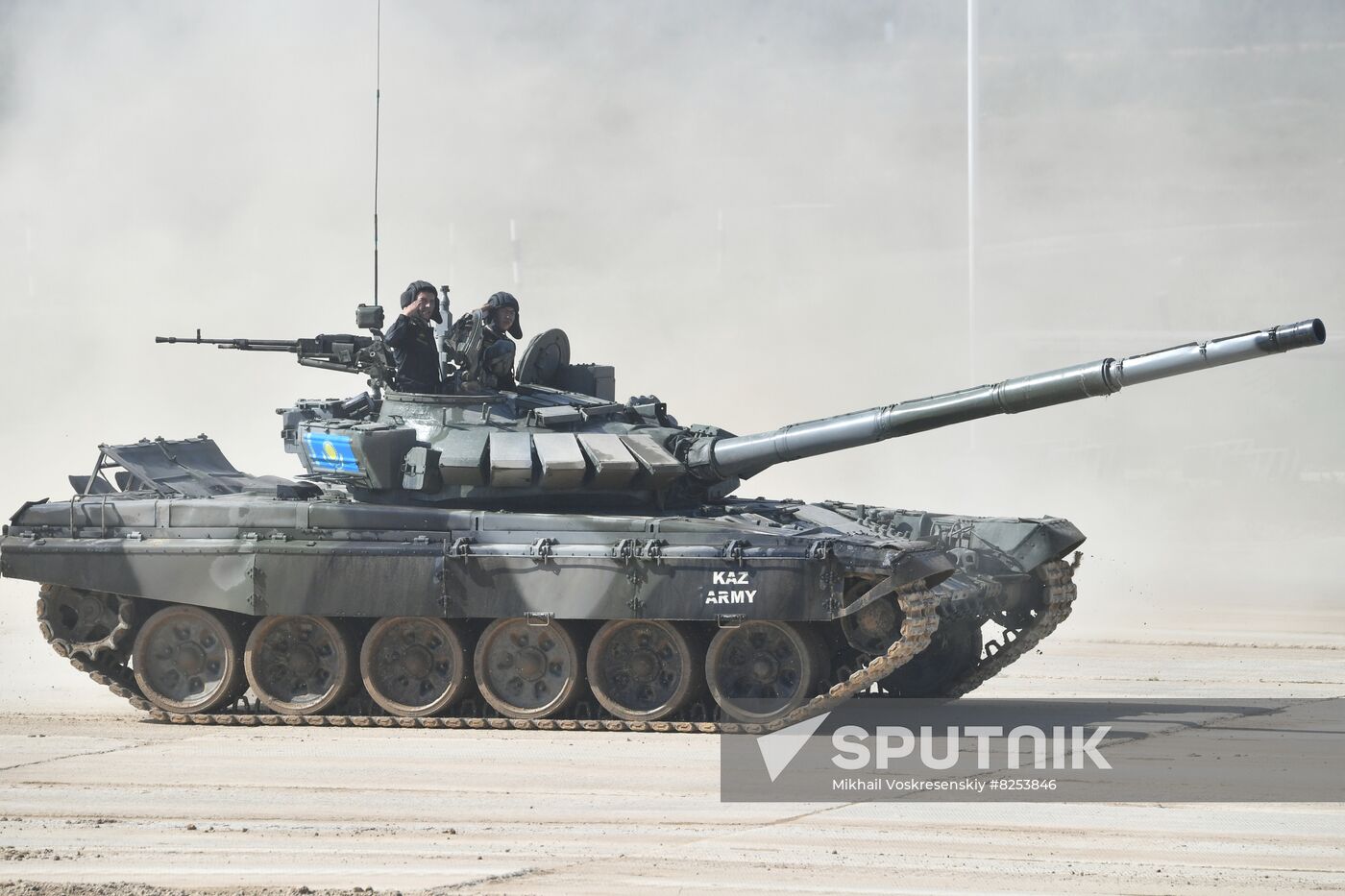 Russia Army Games Tank Biathlon