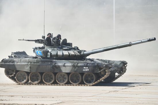 Russia Army Games Tank Biathlon