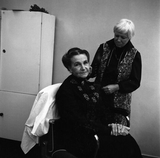 Actress Tamara Makarova
