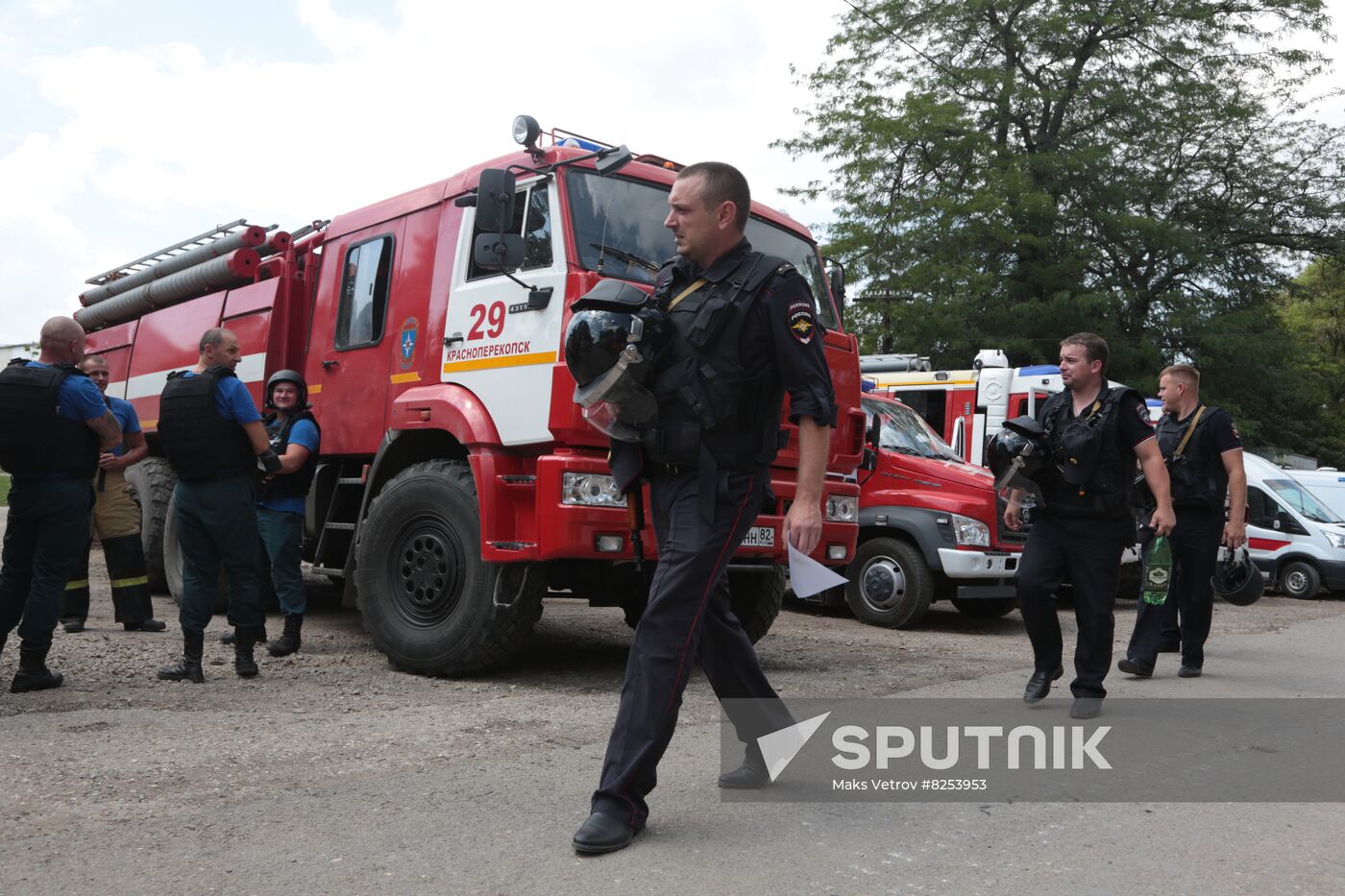 Russia Crimea Military Depot Explosions