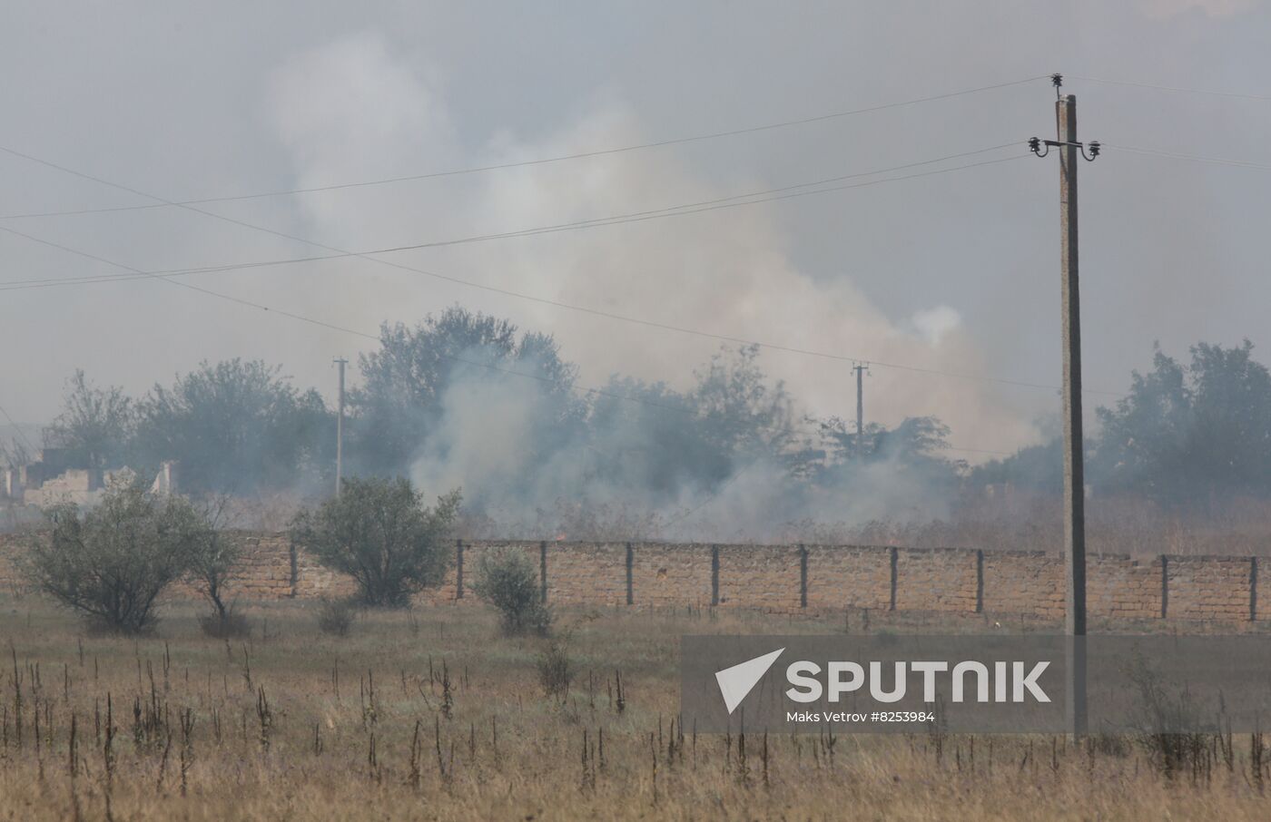 Russia Crimea Military Depot Explosions