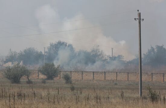 Russia Crimea Military Depot Explosions