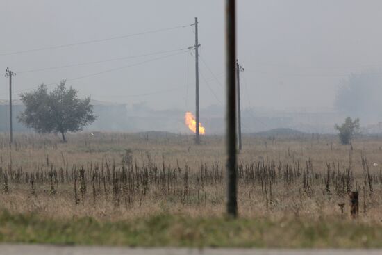 Russia Crimea Military Depot Explosions