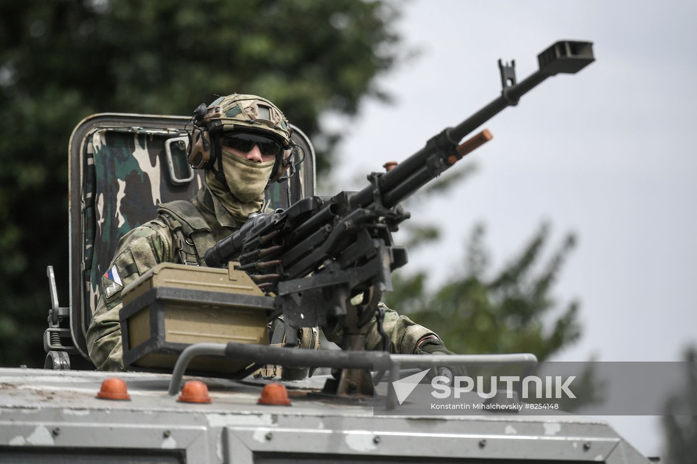 Ukraine Russia Military Operation Troops Advancing