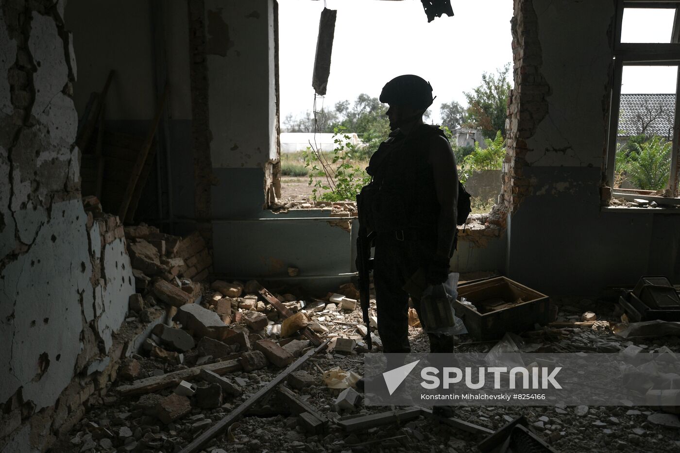 Ukraine Russia Military Operation Troops Advancing