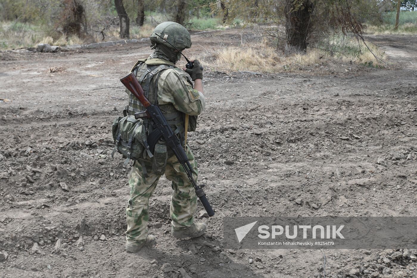 Ukraine Russia Military Operation Troops Advancing
