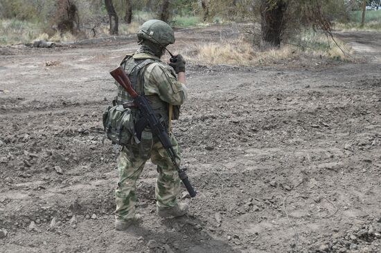 Ukraine Russia Military Operation Troops Advancing
