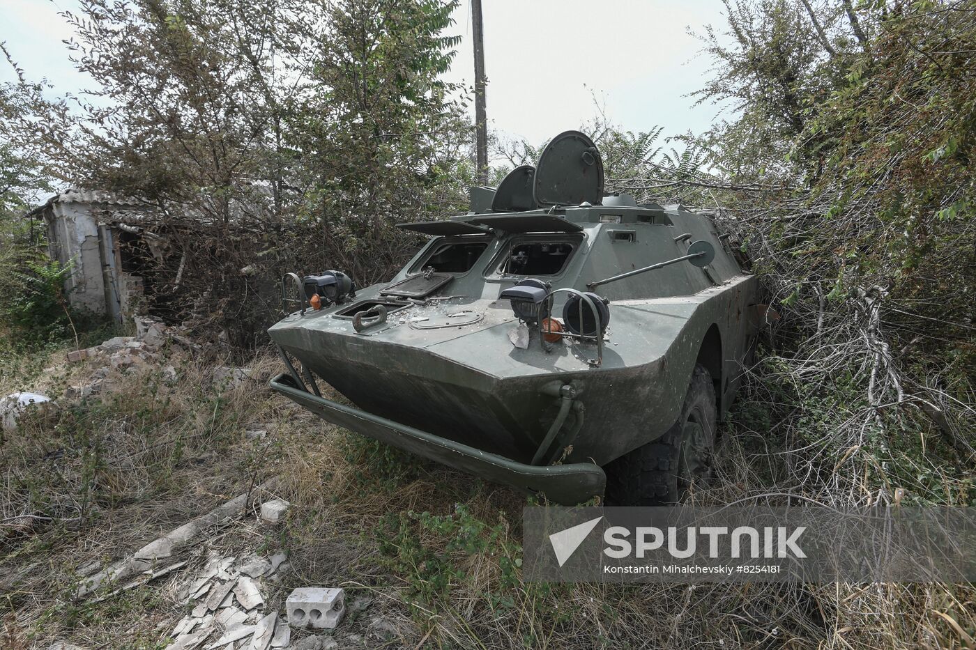 Ukraine Russia Military Operation Troops Advancing