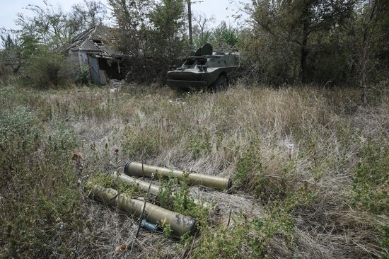 Ukraine Russia Military Operation Troops Advancing