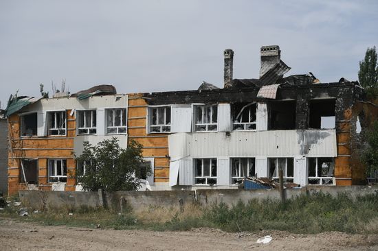 Ukraine Russia Military Operation Troops Advancing