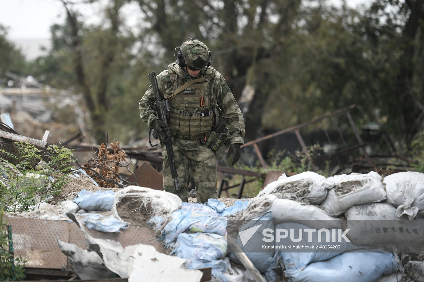 Ukraine Russia Military Operation Troops Advancing