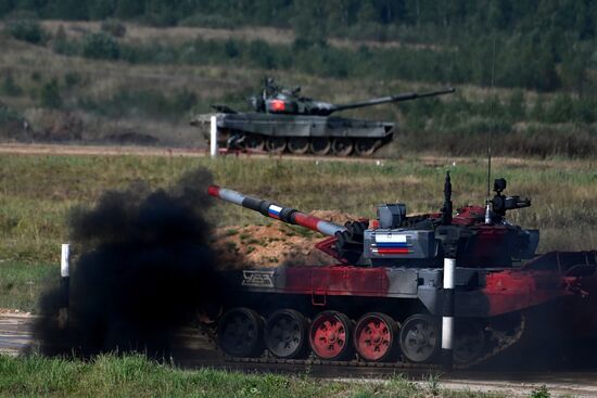 Russia Army Games Tank Biathlon