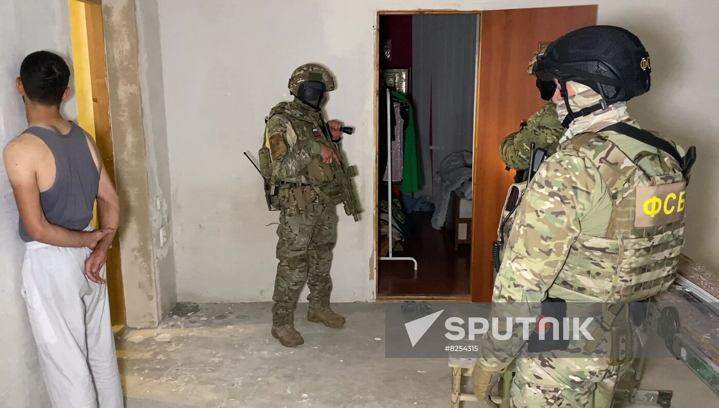 Russia Terrorists Detention